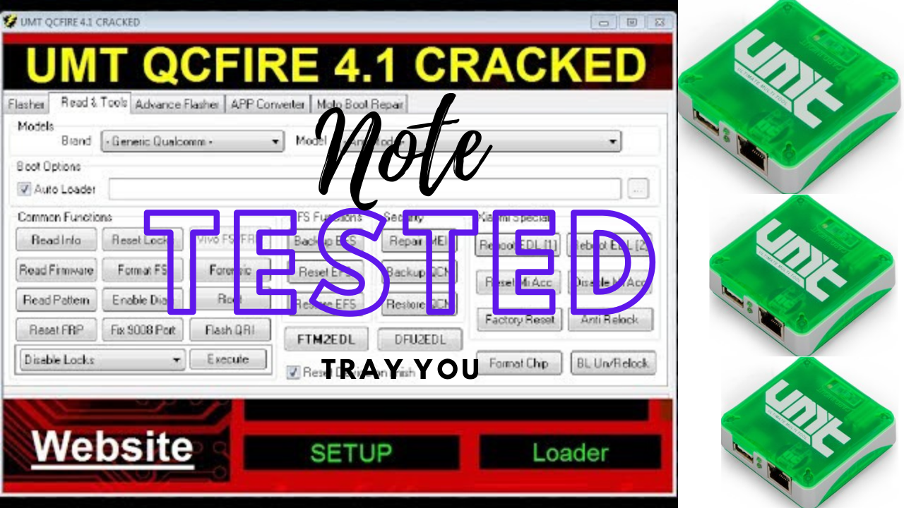 umt qcfire cracked tool download